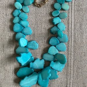 Baublebar oversized turquoise necklace